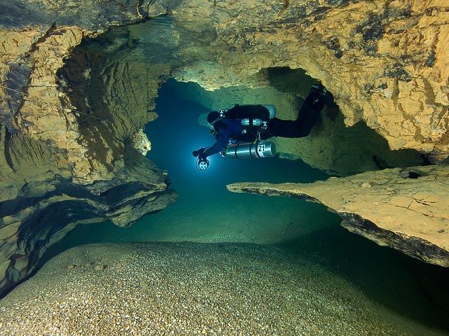 Jeskyn Fountaine De Landenouse, Francie, na fotografii Ji Hurb, foto: Radoslav Husk