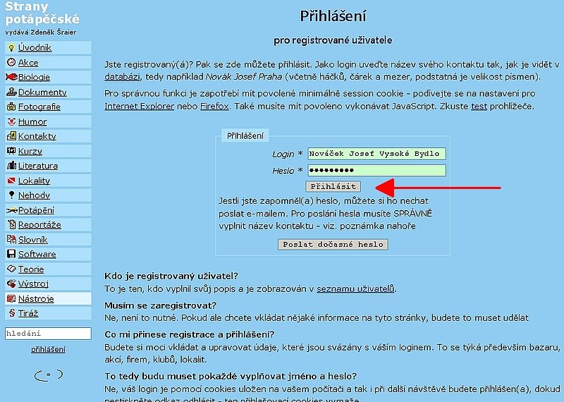 Pihlen uivatele - screenshot