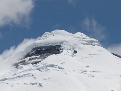 vrchol Cotopaxi