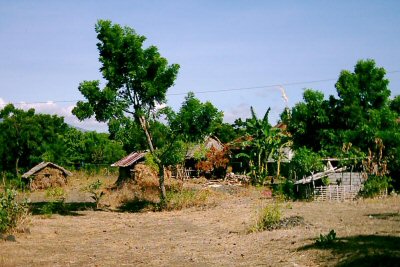 Domorod obydl, Tulamben, Bali