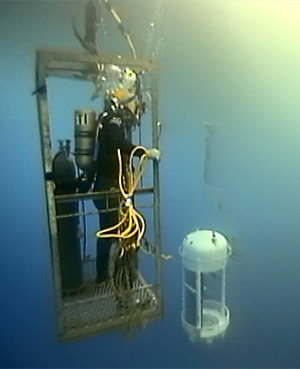 Výtah (zábìr z ROV)