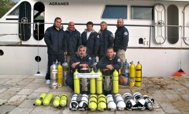 Expedice týmu Habanero hledající vrak køižníku Guiseppe Garibaldi