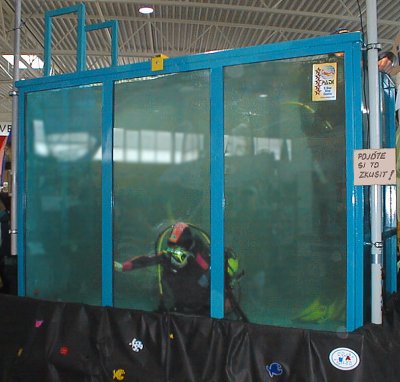 aquarium u Trigger divers