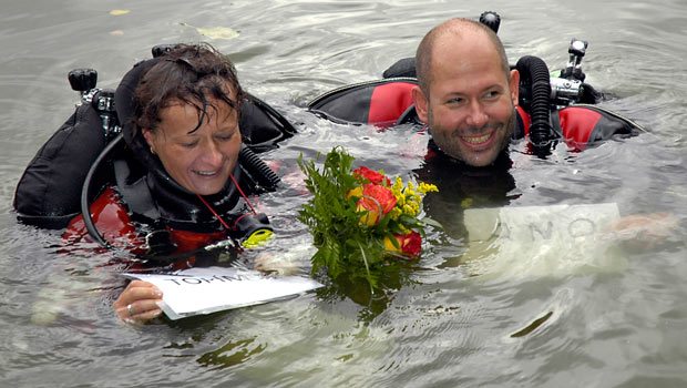 Novomanel Michaela Sldkov a Tom Sldek (foto: Robert Olbut)